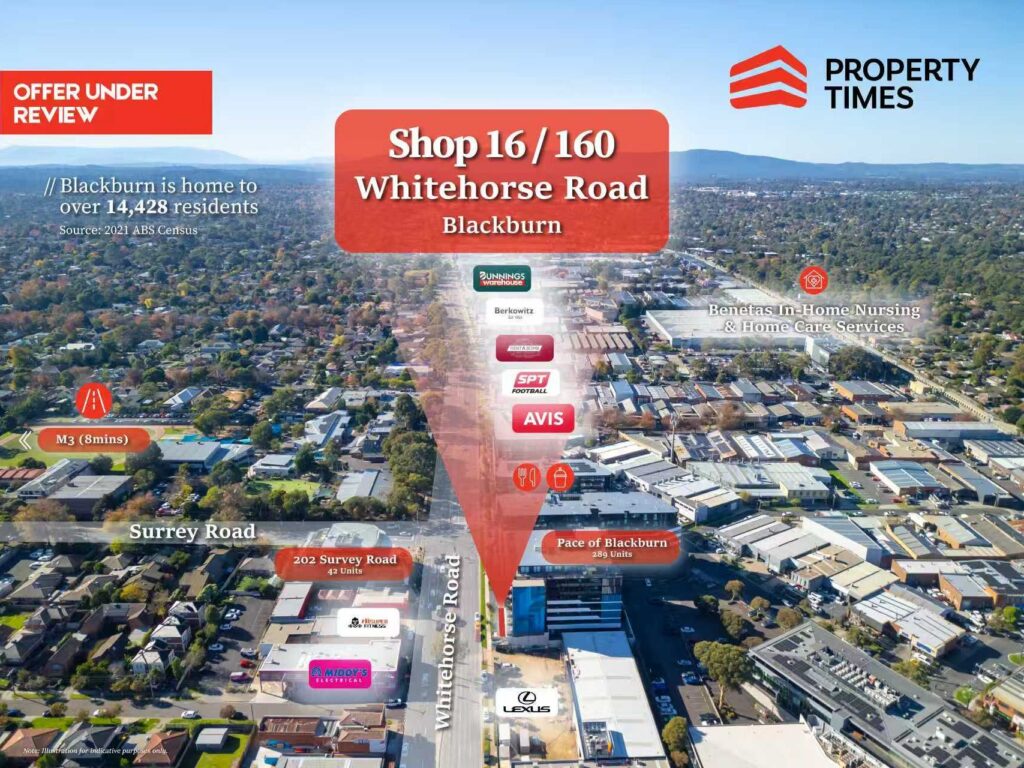 Shop 16, 160 Whitehorse Road,Blackburn, VIC 3130